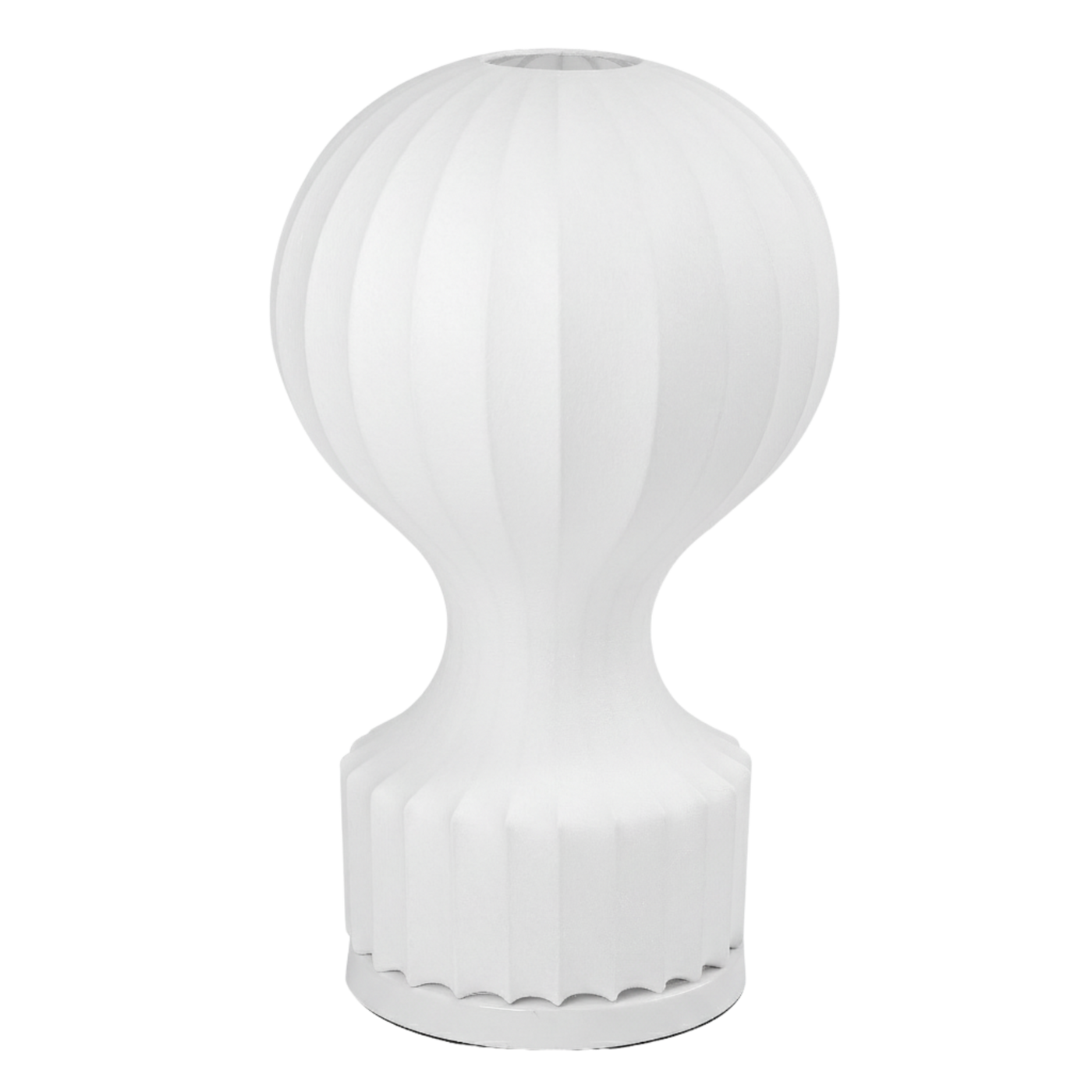 Bordslampa i Luftballongdesign – Unik Vit och Pastell Belysning för Hemmet, 30 cm Hög, Flexibel Användning 0