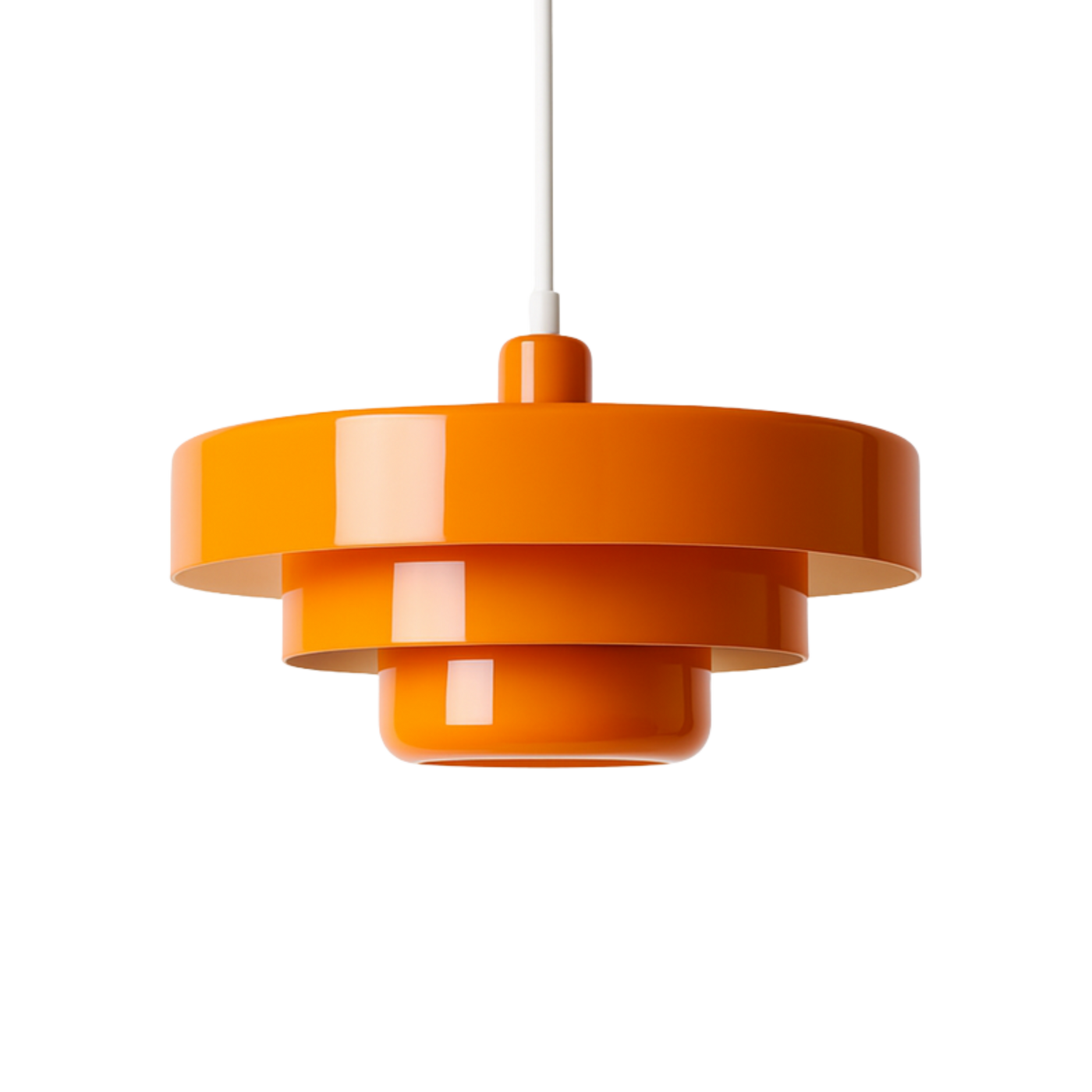 Pendellampa i Bauhaus-stil med Metallskärm – Elegant Taklampa för Sovrum och Matsal 0