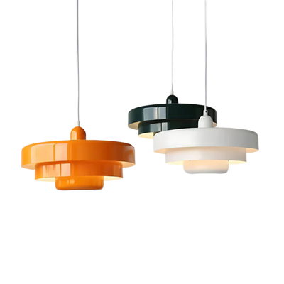 Pendellampa i Bauhaus-stil med Metallskärm – Elegant Taklampa för Sovrum och Matsal 1