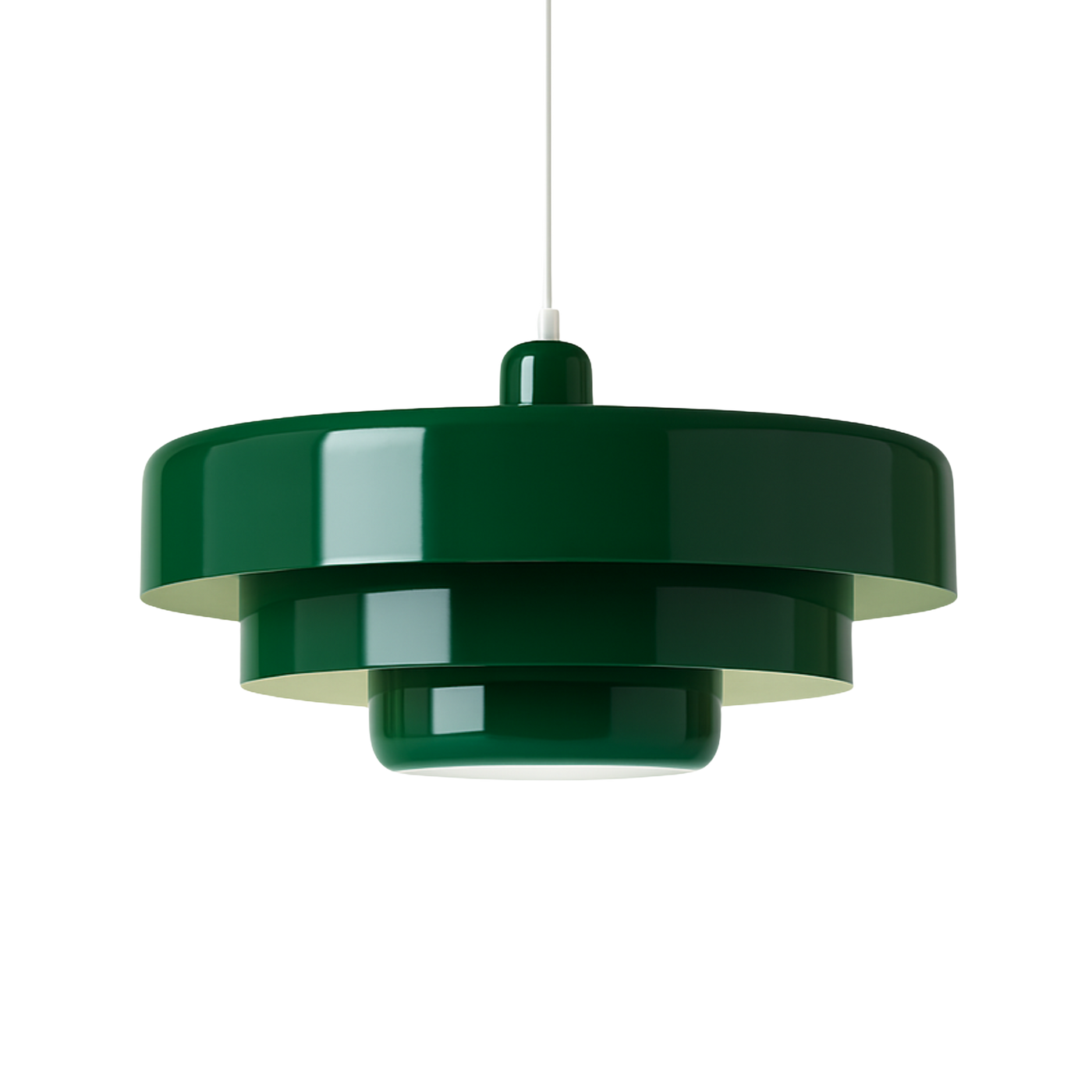 Pendellampa i Bauhaus-stil med Metallskärm – Elegant Taklampa för Sovrum och Matsal 6