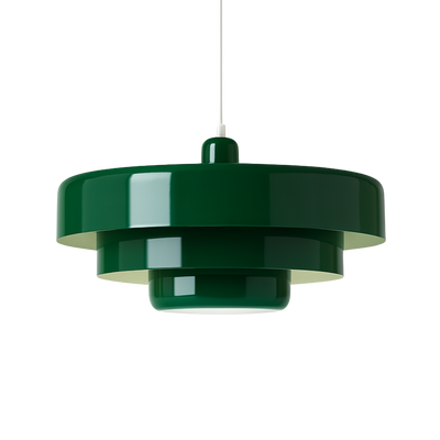 Pendellampa i Bauhaus-stil med Metallskärm – Elegant Taklampa för Sovrum och Matsal 6