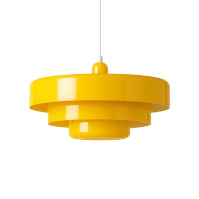 Pendellampa i Bauhaus-stil med Metallskärm – Elegant Taklampa för Sovrum och Matsal 8