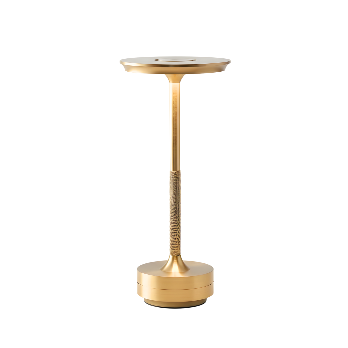 Portabel Bordslampa Mässing med Uppladdningsbart Batteri och Touchdimmer – Liten och Elegant Design för Inomhus och Utomhus 0