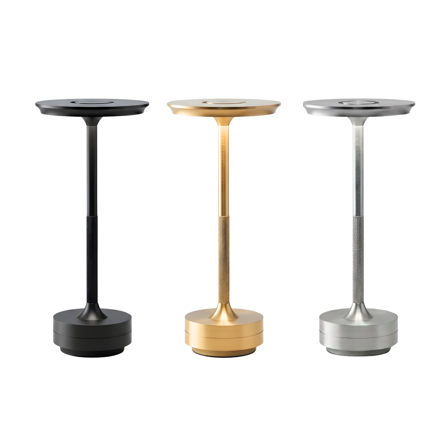 Portabel Bordslampa Mässing med Uppladdningsbart Batteri och Touchdimmer – Liten och Elegant Design för Inomhus och Utomhus 1